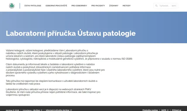 Ústav patologie FNKV