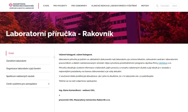 OKL Masarykovy nemocnice Rakovník